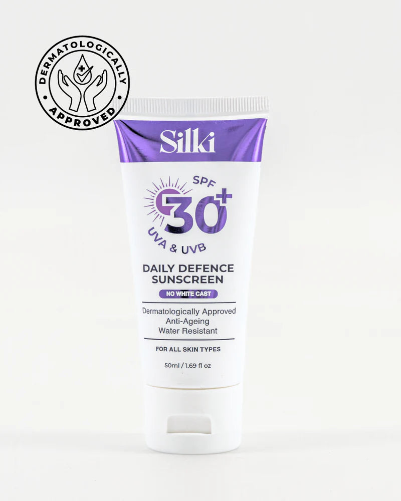 Silki SPF30+ Daily Defence Sunscreen