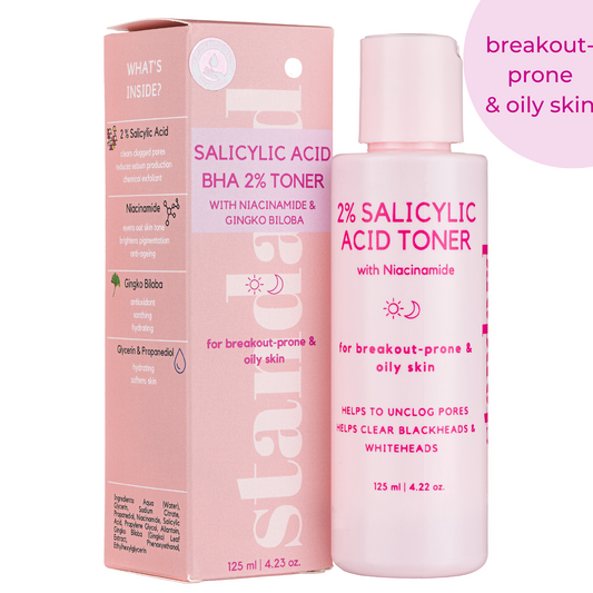 Standard. 2% Salicylic Acid Toner 125ml