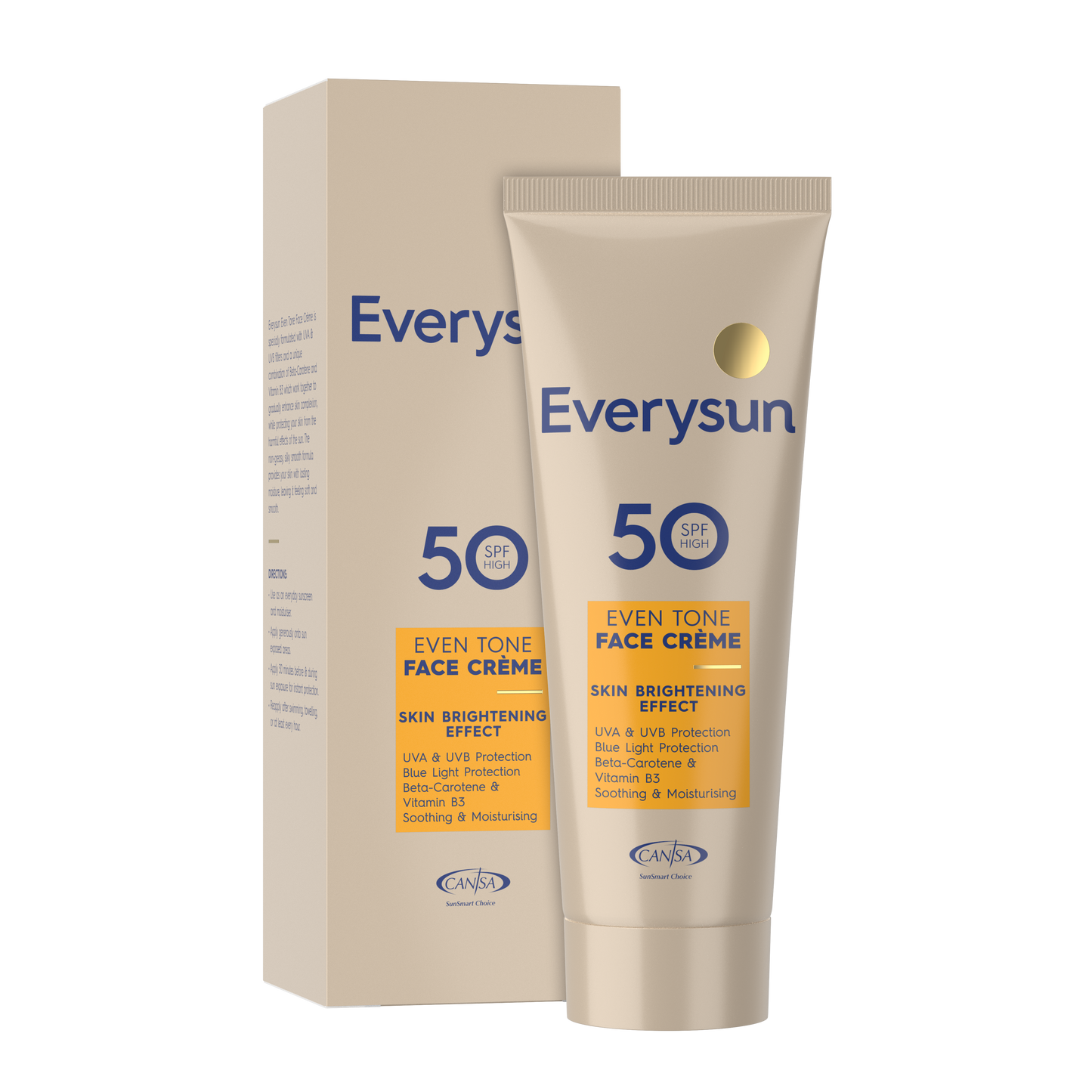 Everysun Even Tone Face Crème SPF 50 50ml