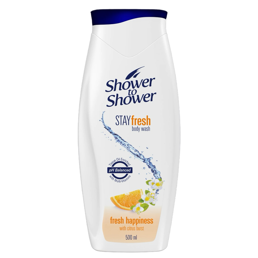 Shower to Shower Body Wash Fresh Happiness 500ml