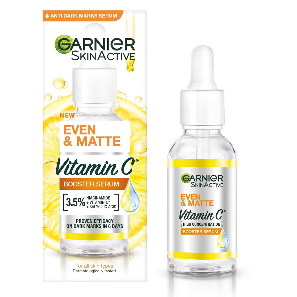 Garnier Skinactive Even Matte Vitamin C Booster Serum 30ml