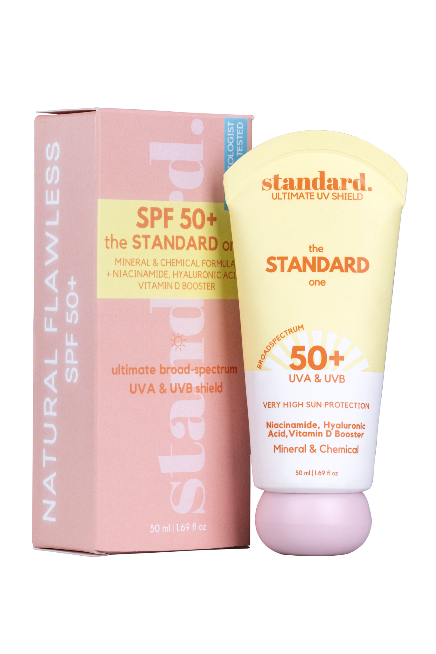 Standard. SPF50+ The Standard One