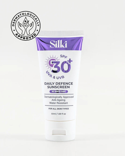 Silki SPF30+ Daily Defence Sunscreen