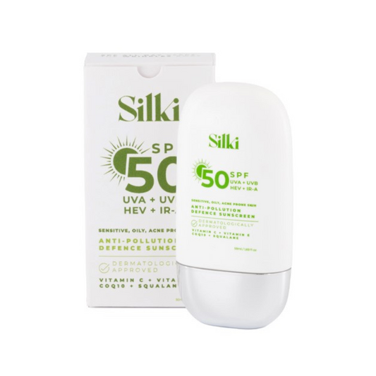 Silki 50 SPF Sunscreen 50ml