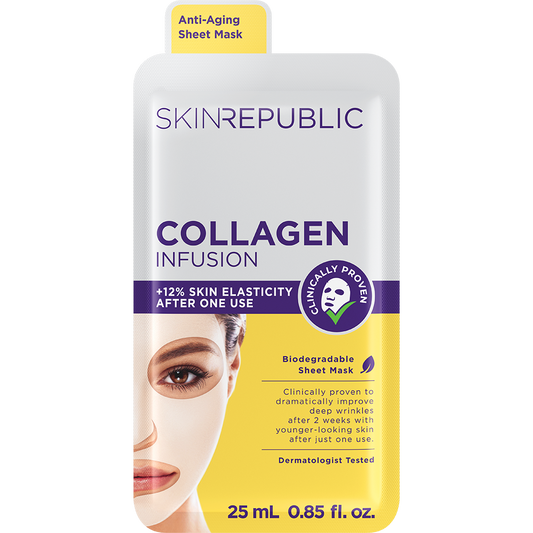 Skin Republic Face Mask Sheet Collagen Infusion