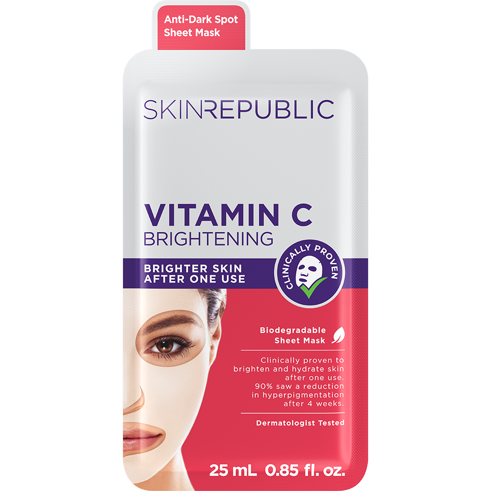 Skin Republic Face Mask Sheet Vitamin C Brightening