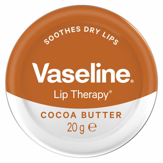 Vaseline Moisturizing Lip Balm For Dry Lips Cocoa Butter 20g