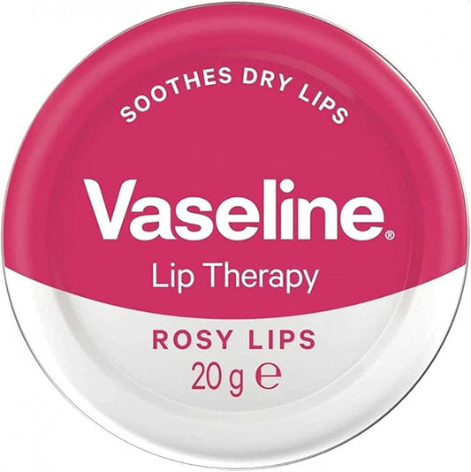 Vaseline Moisturizing Lip Balm For Dry Lips Rosy 20g